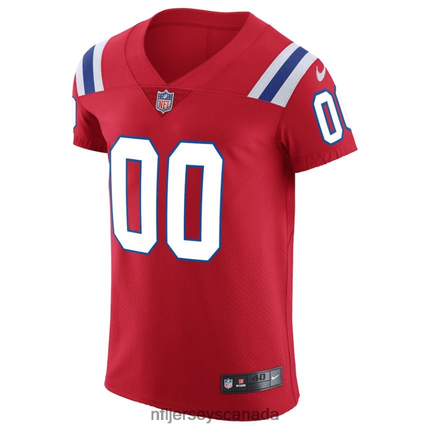 Men New England Patriots Nike Red Vapor Untouchable Custom Elite Jersey Clothing NFL TBXFR65102