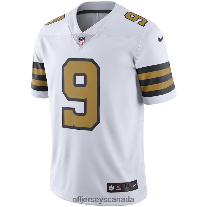 Men New Orleans Saints Drew Brees Nike White Vapor Untouchable Color Rush Limited Player Jersey Clothing NFL TBXFR6744
