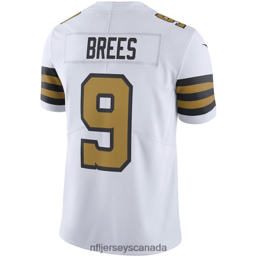 Men New Orleans Saints Drew Brees Nike White Vapor Untouchable Color Rush Limited Player Jersey Clothing NFL TBXFR6744