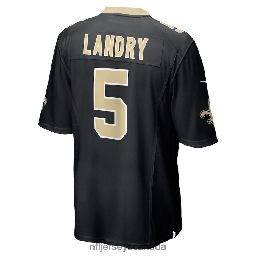 Men New Orleans Saints Jarvis Landry Nike Black Player Game Jersey Clothing NFL TBXFR63359