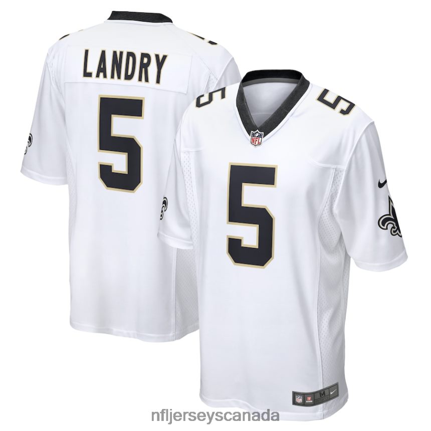 Men New Orleans Saints Jarvis Landry Nike White Player Game Jersey Clothing NFL TBXFR63884