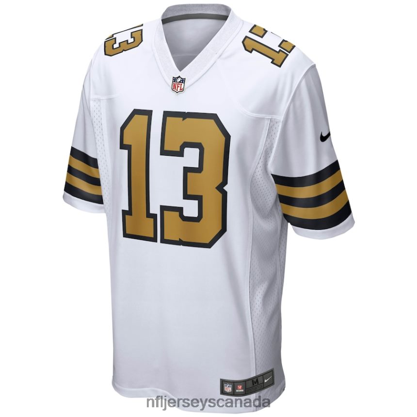 Men New Orleans Saints Michael Thomas Nike White Alternate Game Jersey Clothing NFL TBXFR64827