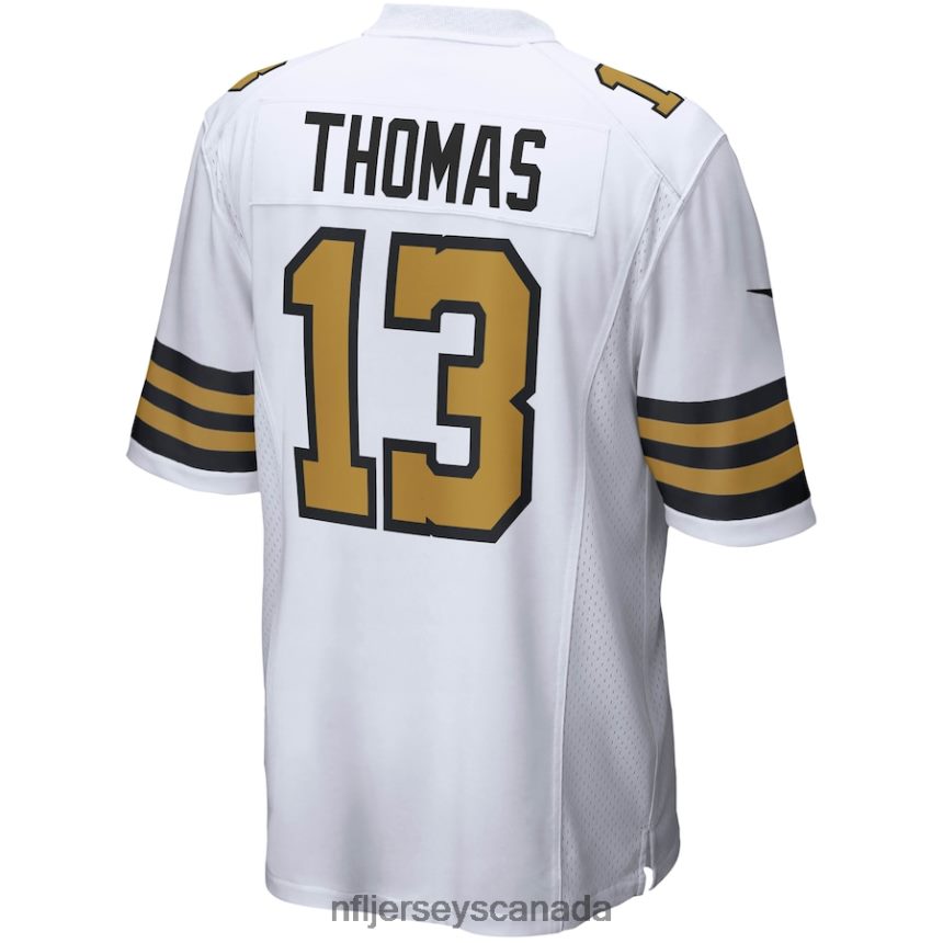 Men New Orleans Saints Michael Thomas Nike White Alternate Game Jersey Clothing NFL TBXFR64827