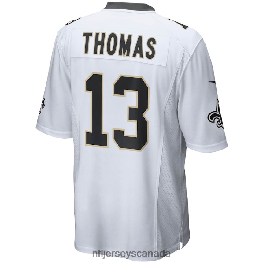 Men New Orleans Saints Michael Thomas Nike White Game Player Jersey Clothing NFL TBXFR62642