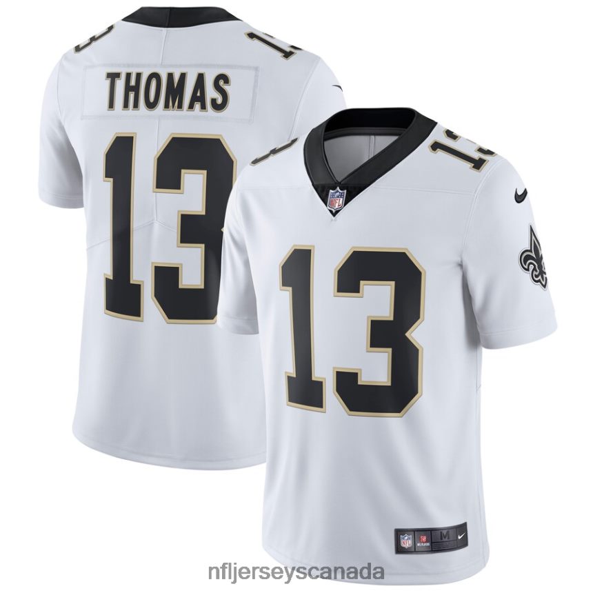 Men New Orleans Saints Michael Thomas Nike White Vapor Untouchable Limited Player Jersey Clothing NFL TBXFR63887