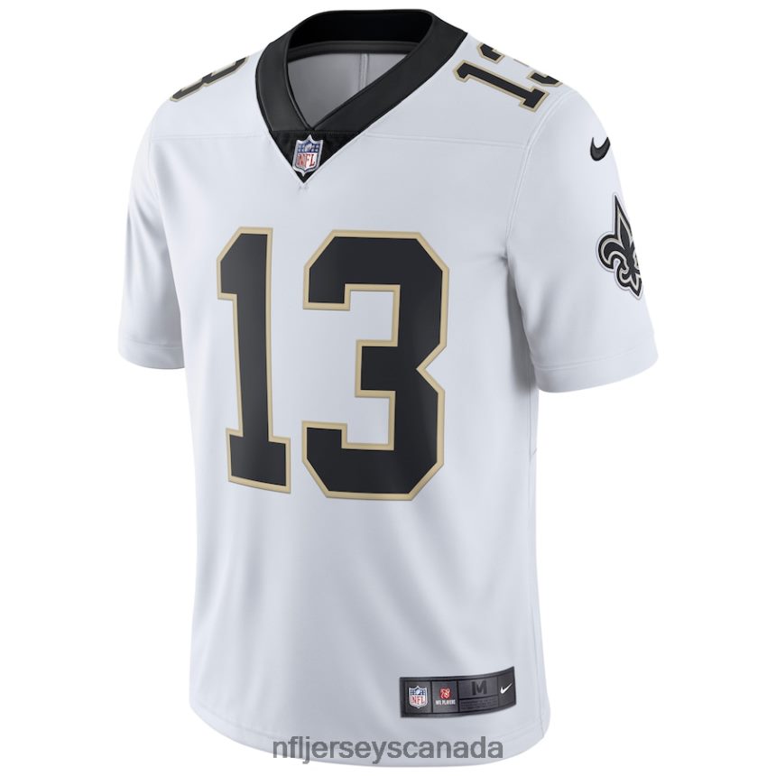 Men New Orleans Saints Michael Thomas Nike White Vapor Untouchable Limited Player Jersey Clothing NFL TBXFR63887