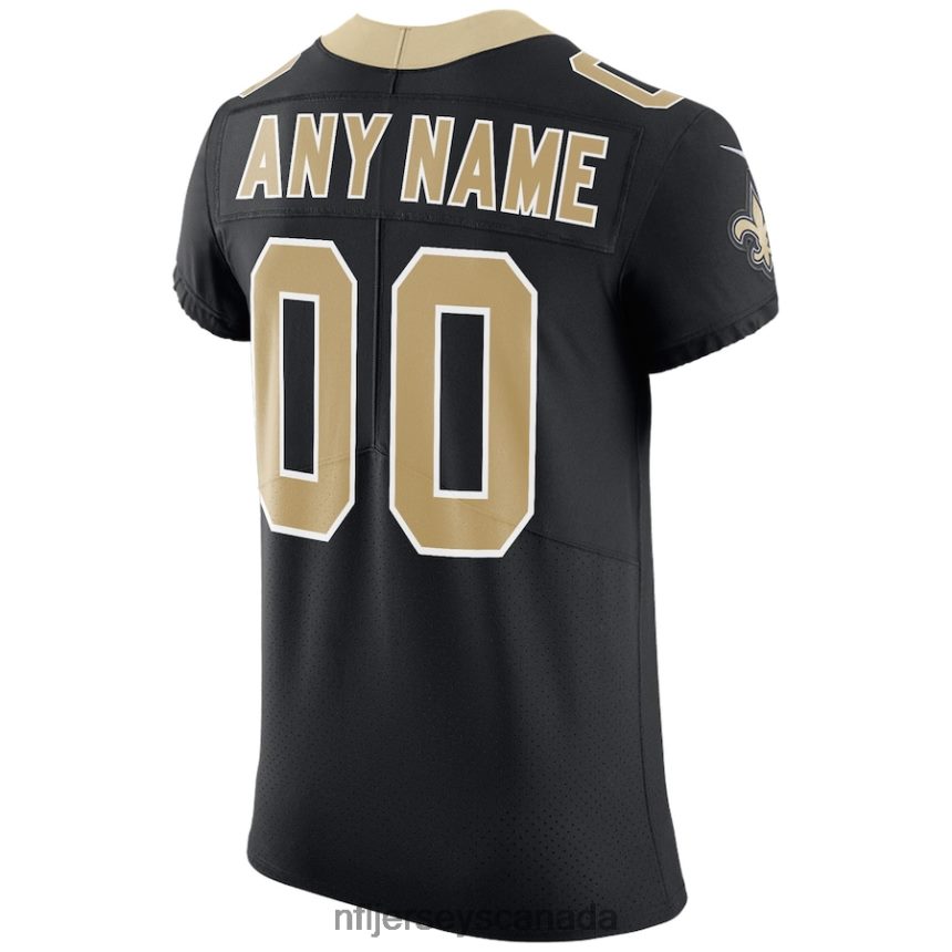 Men New Orleans Saints Nike Black Vapor Untouchable Custom Elite Jersey Clothing NFL TBXFR6618