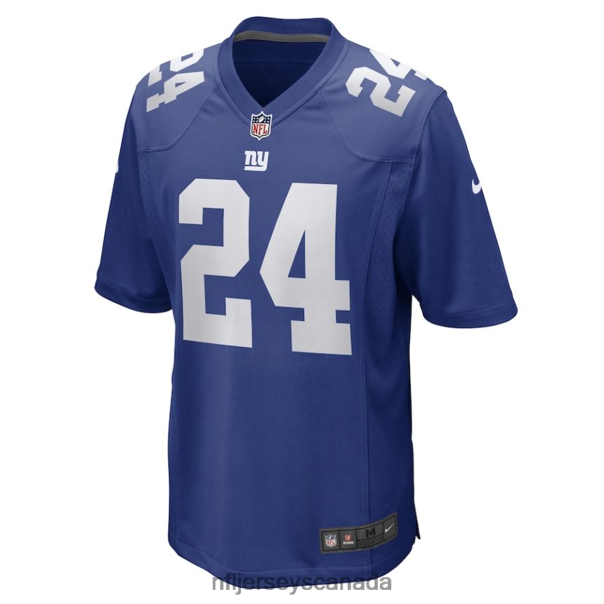 Men New York Giants Dane Belton Nike Royal Game Player Jersey Clothing NFL TBXFR64138