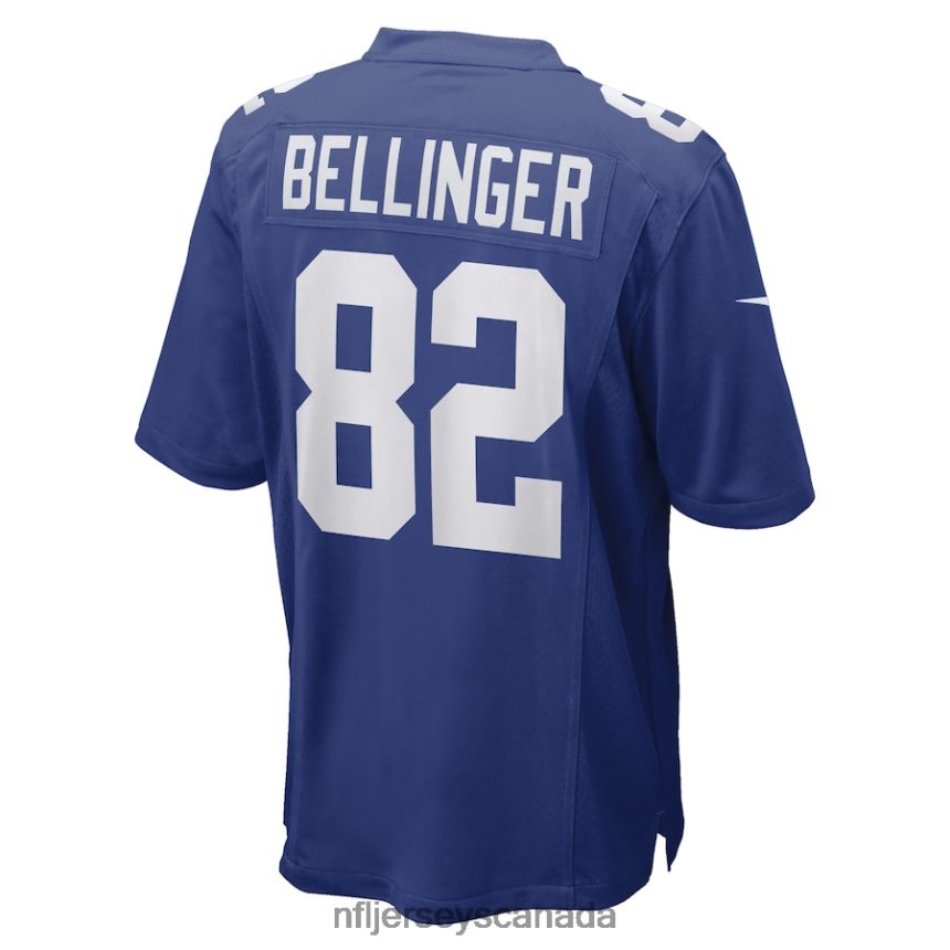 Men New York Giants Daniel Bellinger Nike Royal Game Player Jersey Clothing NFL TBXFR63008