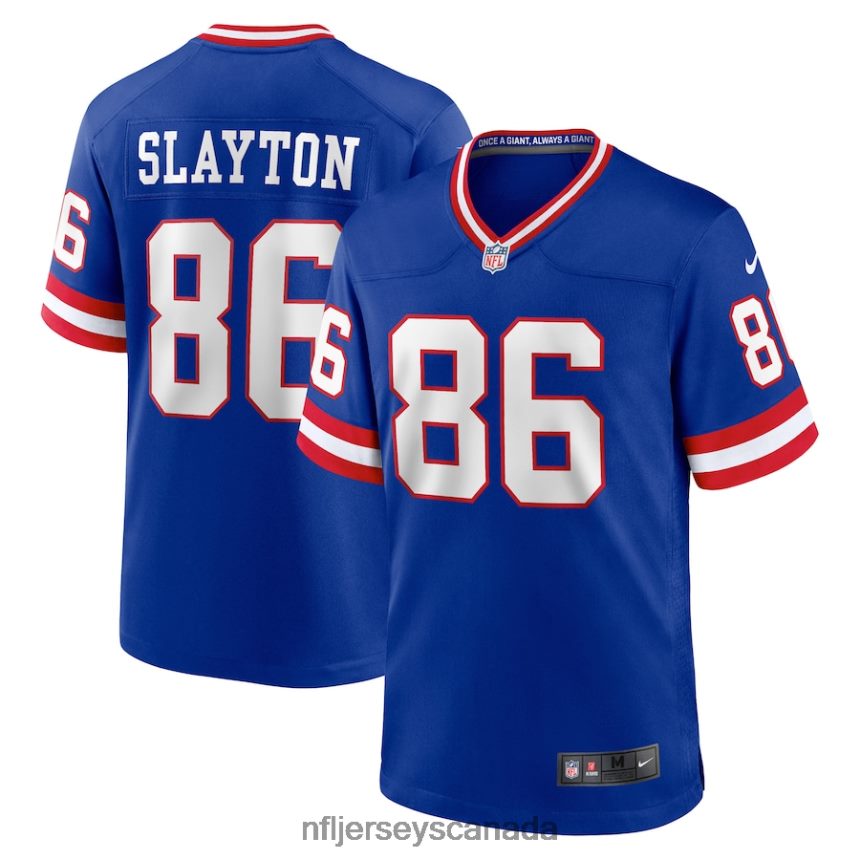 Men New York Giants Darius Slayton Nike Royal Classic Player Game Jersey Clothing NFL TBXFR61971