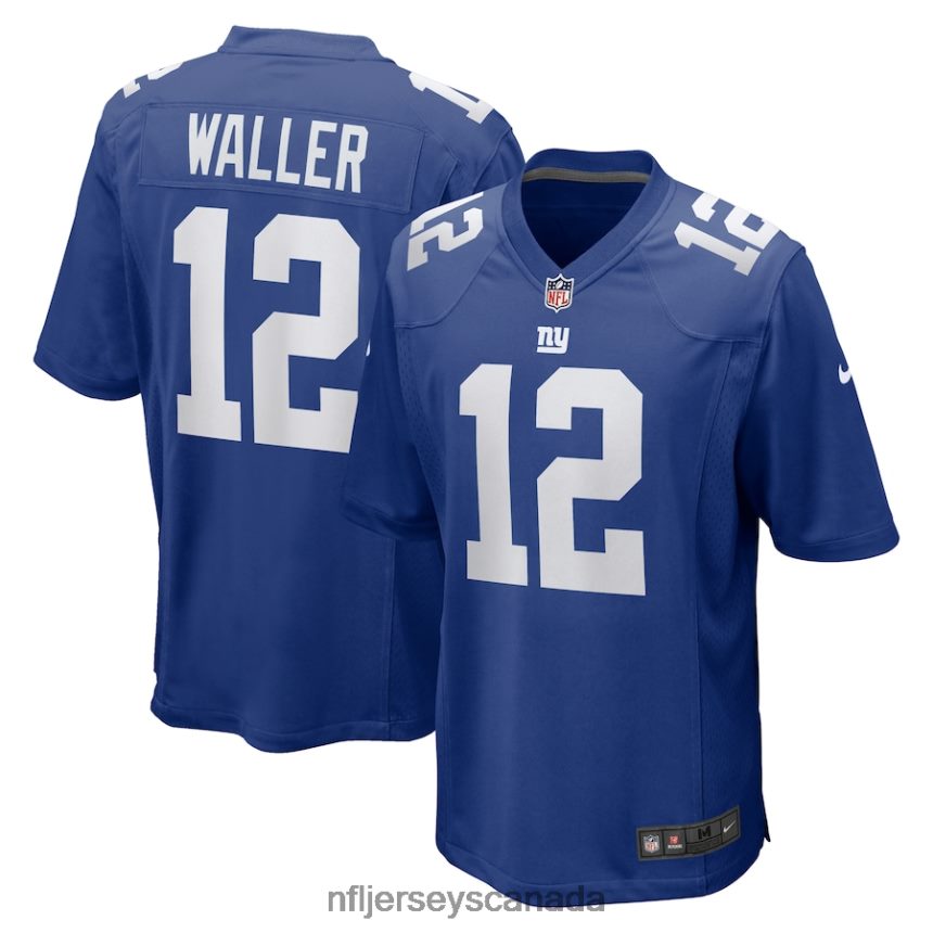 Men New York Giants Darren Waller Nike Royal Game Jersey Clothing NFL TBXFR6220
