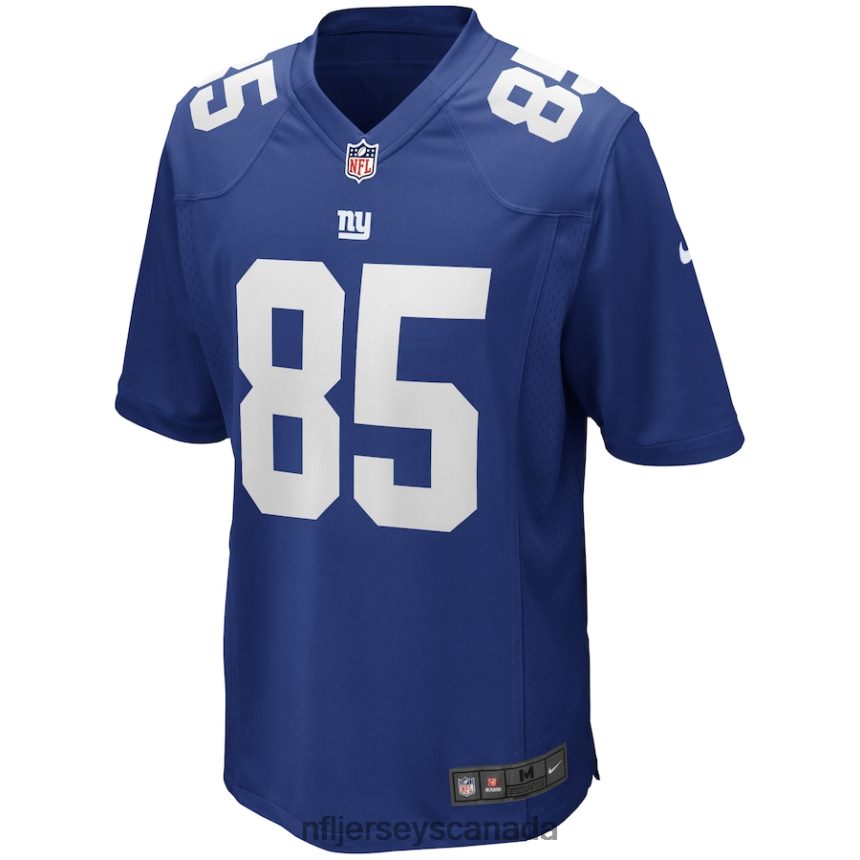 Men New York Giants David Tyree Nike Royal Game Retired Player Jersey Clothing NFL TBXFR62834
