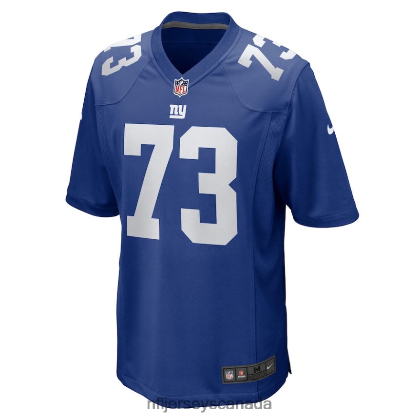 Men New York Giants Evan Neal Nike Royal Player Game Jersey Clothing NFL TBXFR64081