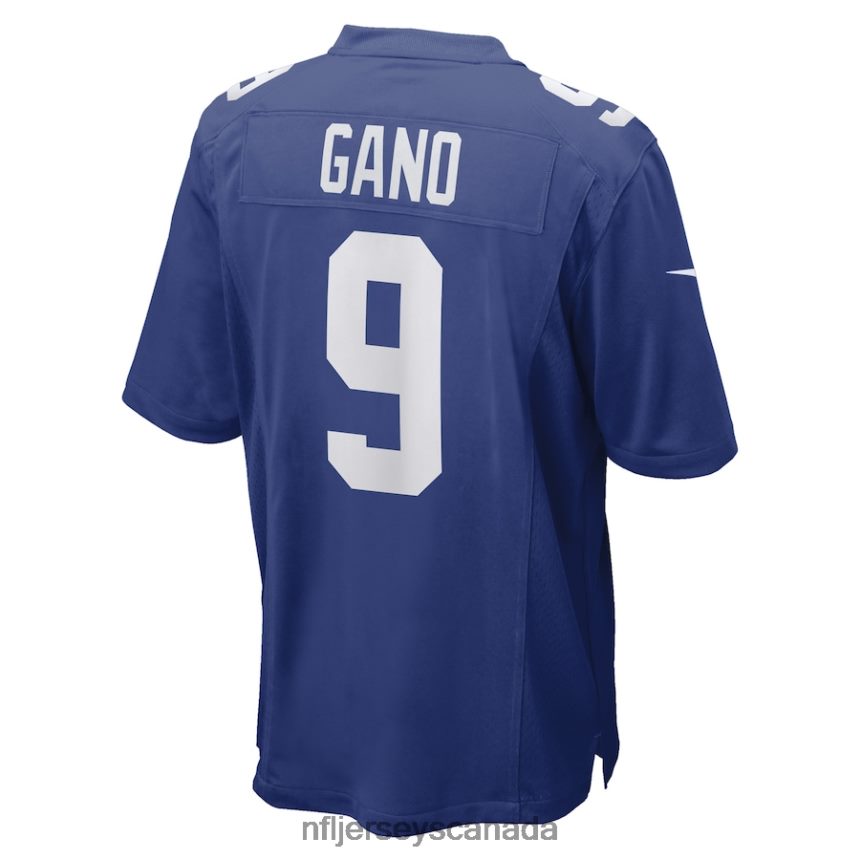 Men New York Giants Graham Gano Nike Royal Team Game Player Jersey Clothing NFL TBXFR63107