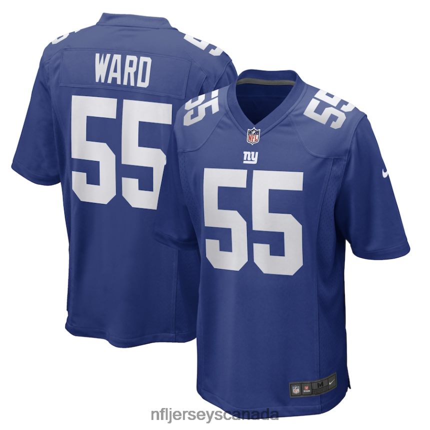 Men New York Giants Jihad Ward Nike Royal Game Player Jersey Clothing NFL TBXFR64328