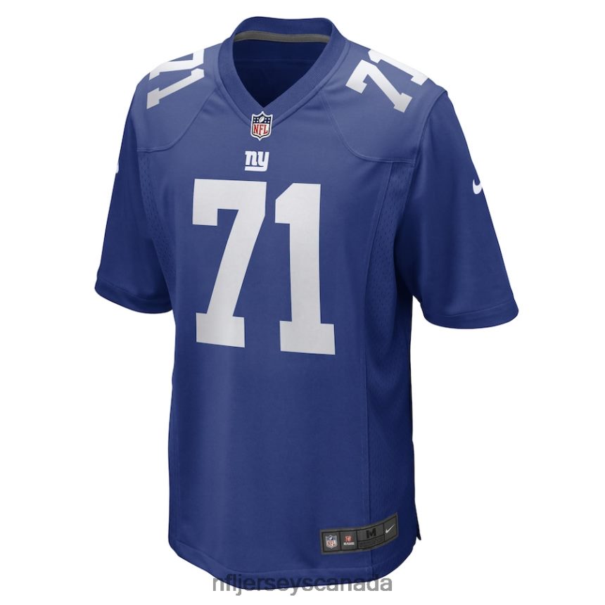 Men New York Giants Justin Ellis Nike Royal Game Player Jersey Clothing NFL TBXFR64907