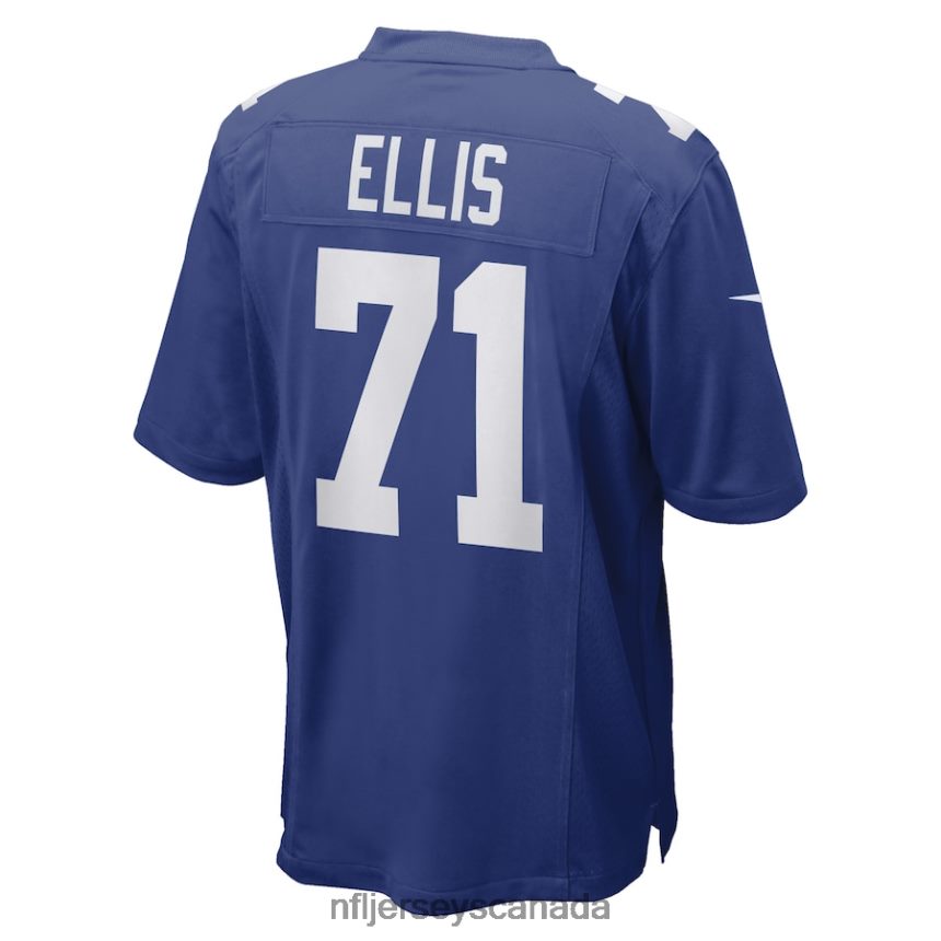 Men New York Giants Justin Ellis Nike Royal Game Player Jersey Clothing NFL TBXFR64907
