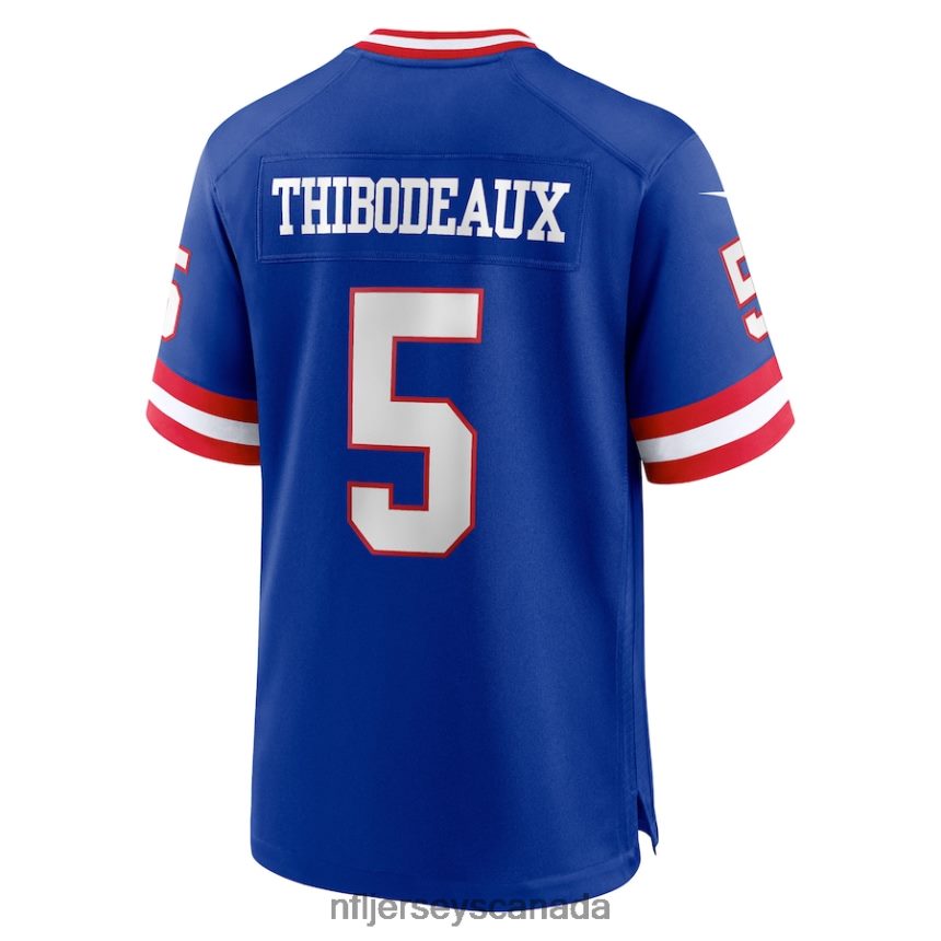 Men New York Giants Kayvon Thibodeaux Nike Royal Classic Player Game Jersey Clothing NFL TBXFR6131