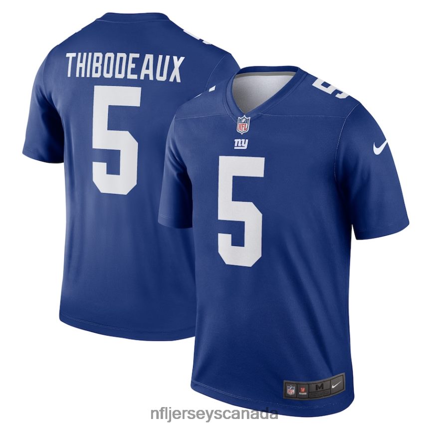 Men New York Giants Kayvon Thibodeaux Nike Royal Legend Jersey Clothing NFL TBXFR6589