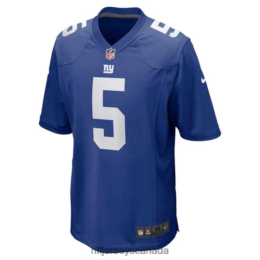Men New York Giants Kayvon Thibodeaux Nike Royal Player Game Jersey Clothing NFL TBXFR6379