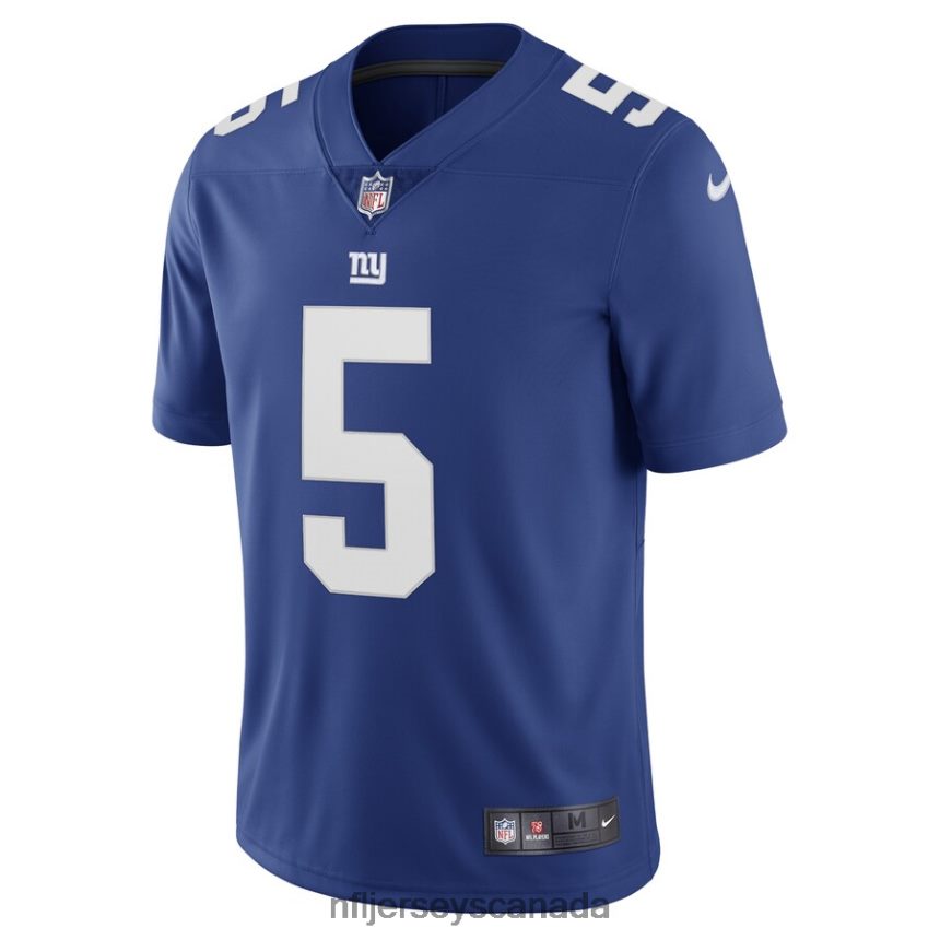 Men New York Giants Kayvon Thibodeaux Nike Royal Vapor Limited Jersey Clothing NFL TBXFR6155