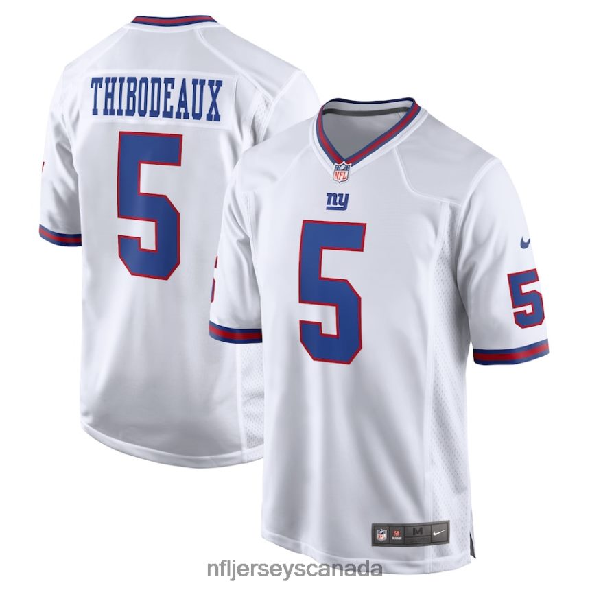 Men New York Giants Kayvon Thibodeaux Nike White Alternate Game Jersey Clothing NFL TBXFR6578