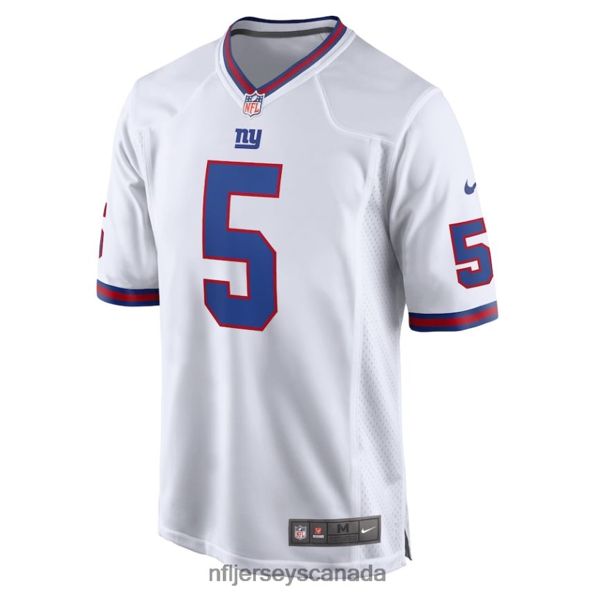 Men New York Giants Kayvon Thibodeaux Nike White Alternate Game Jersey Clothing NFL TBXFR6578