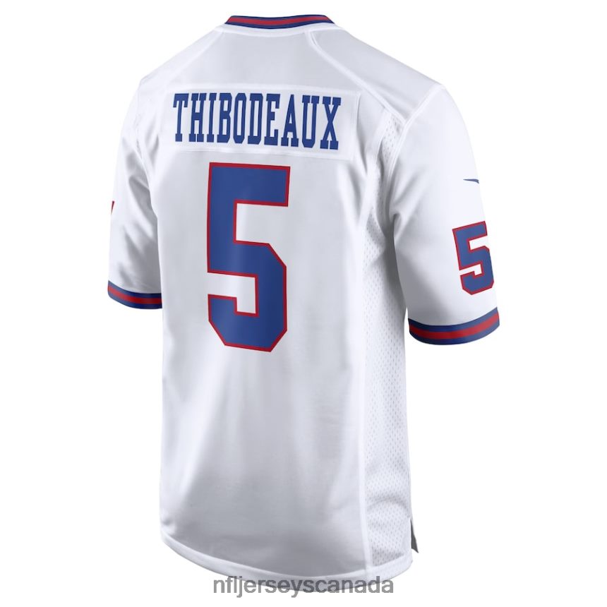 Men New York Giants Kayvon Thibodeaux Nike White Alternate Game Jersey Clothing NFL TBXFR6578