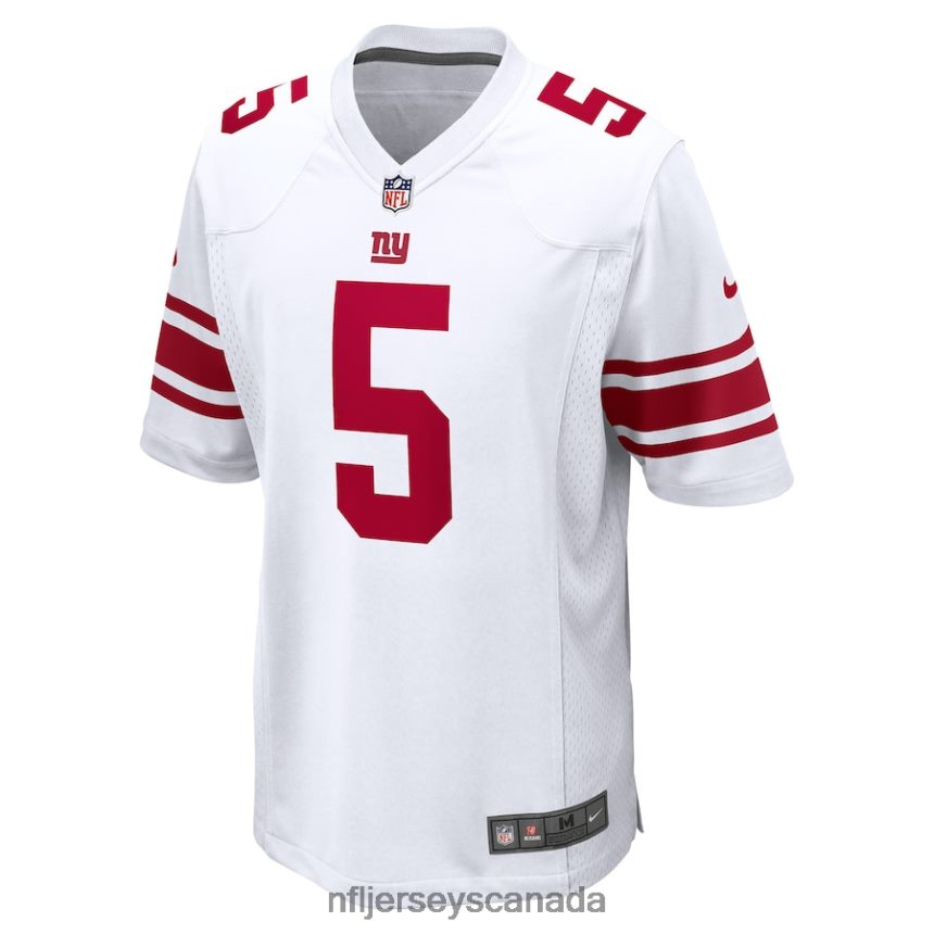 Men New York Giants Kayvon Thibodeaux Nike White Player Game Jersey Clothing NFL TBXFR6541