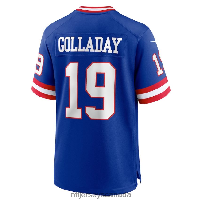 Men New York Giants Kenny Golladay Nike Royal Classic Player Game Jersey Clothing NFL TBXFR65579