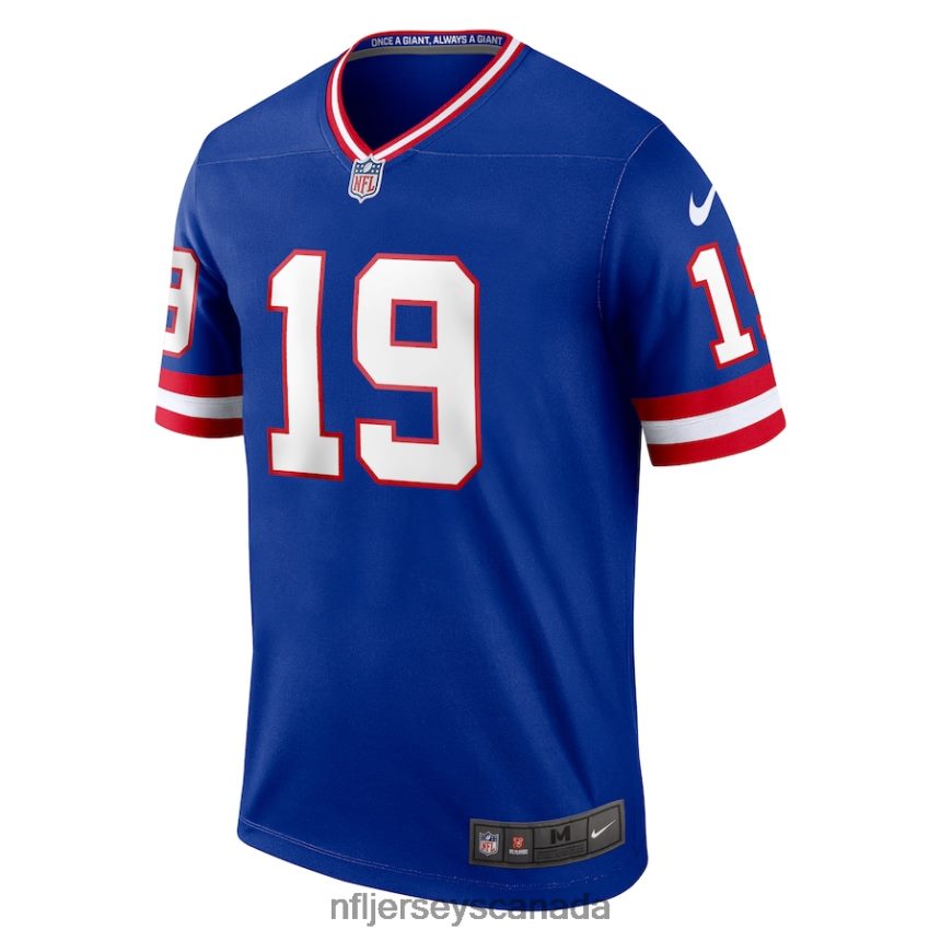 Men New York Giants Kenny Golladay Nike Royal Classic Player Legend Jersey Clothing NFL TBXFR61018