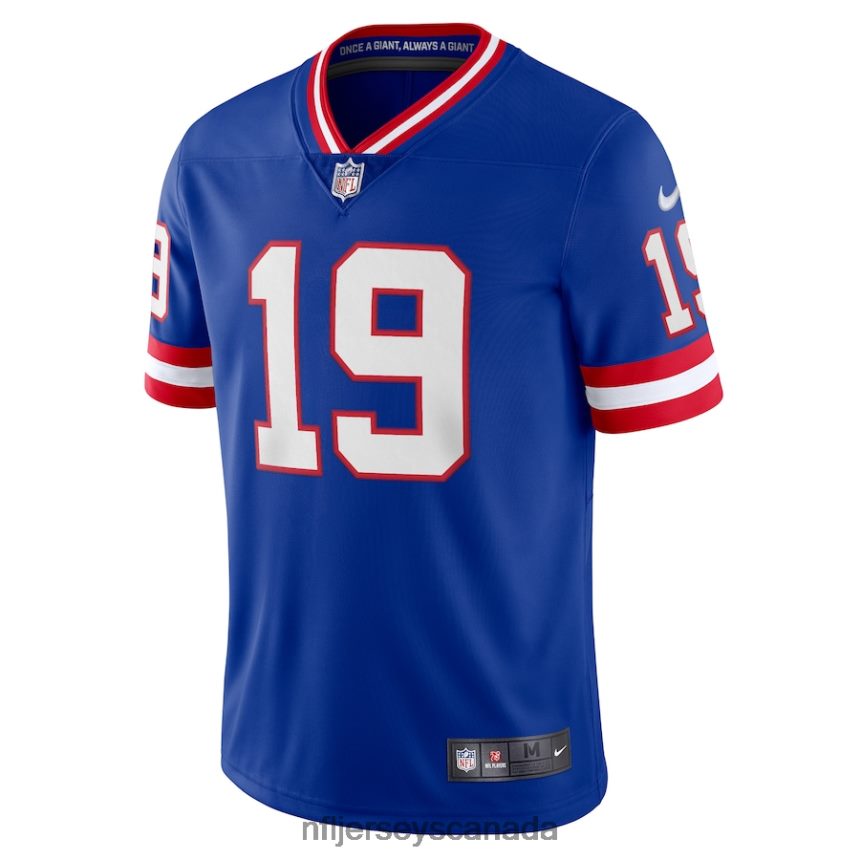 Men New York Giants Kenny Golladay Nike Royal Classic Vapor Limited Player Jersey Clothing NFL TBXFR62618