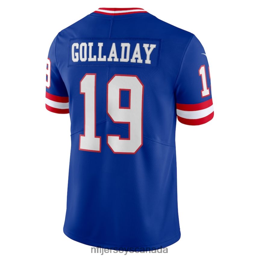 Men New York Giants Kenny Golladay Nike Royal Classic Vapor Limited Player Jersey Clothing NFL TBXFR62618