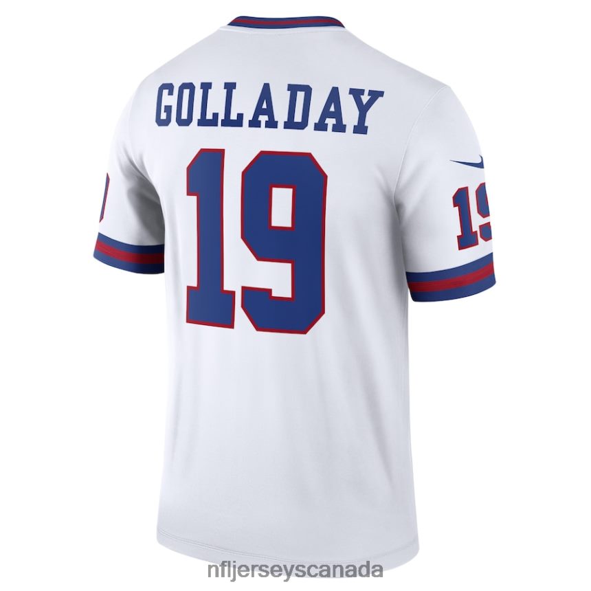 Men New York Giants Kenny Golladay Nike White Alternate Legend Jersey Clothing NFL TBXFR61180