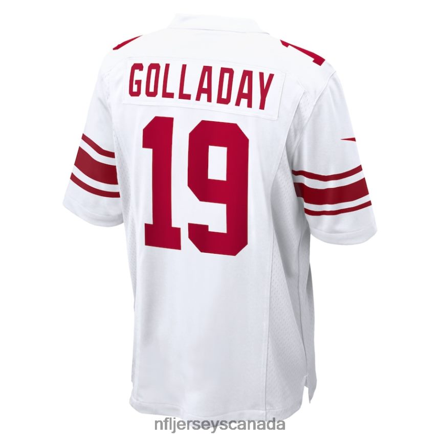 Men New York Giants Kenny Golladay Nike White Game Jersey Clothing NFL TBXFR62901