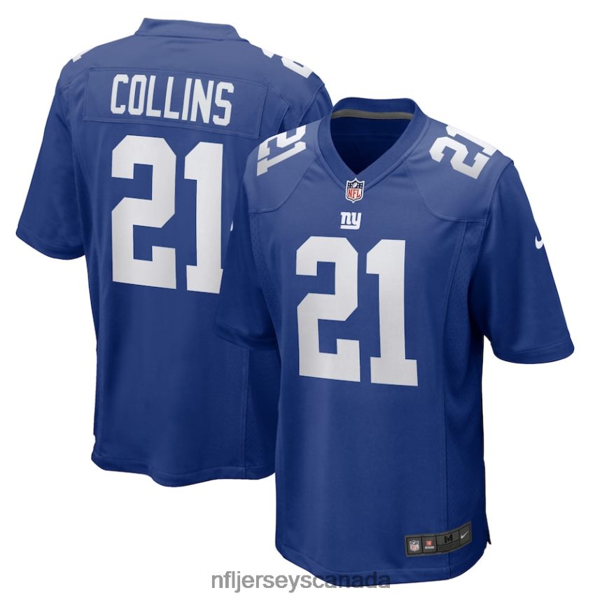 Men New York Giants Landon Collins Nike Royal Home Game Player Jersey Clothing NFL TBXFR62296