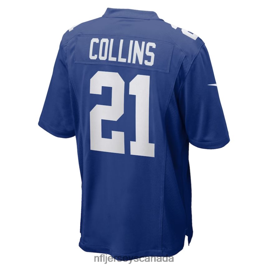 Men New York Giants Landon Collins Nike Royal Home Game Player Jersey Clothing NFL TBXFR62296