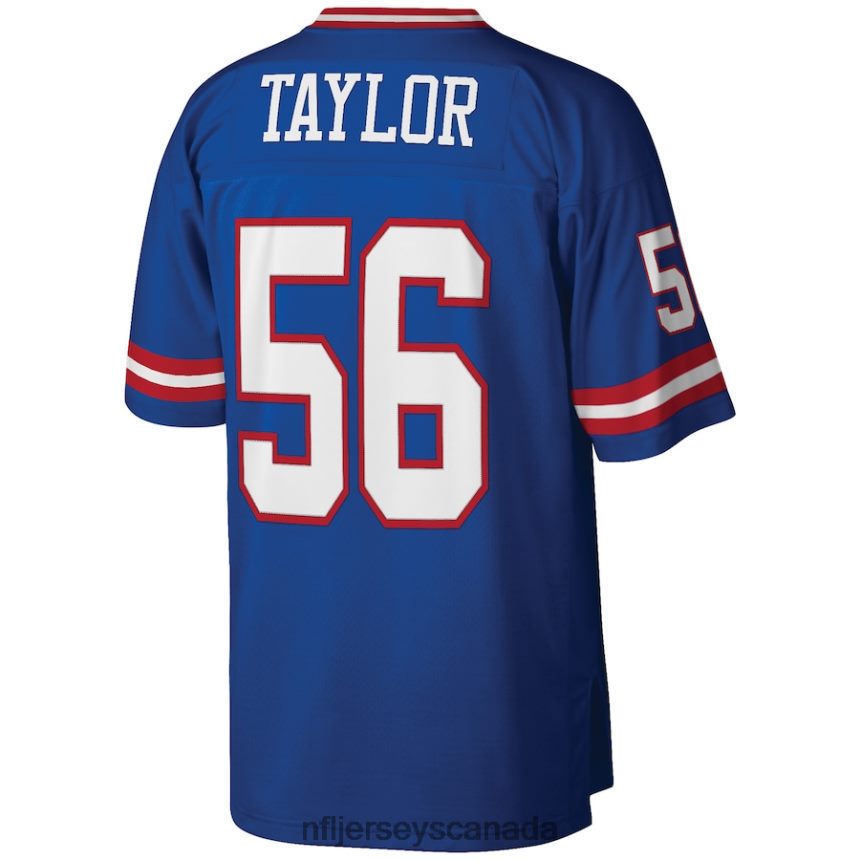 Men New York Giants Lawrence Taylor Mitchell  Ness Royal Big  Tall 1986 Retired Player Replica Jersey Clothing NFL TBXFR6803