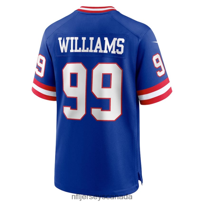 Men New York Giants Leonard Williams Nike Royal Classic Player Game Jersey Clothing NFL TBXFR62553