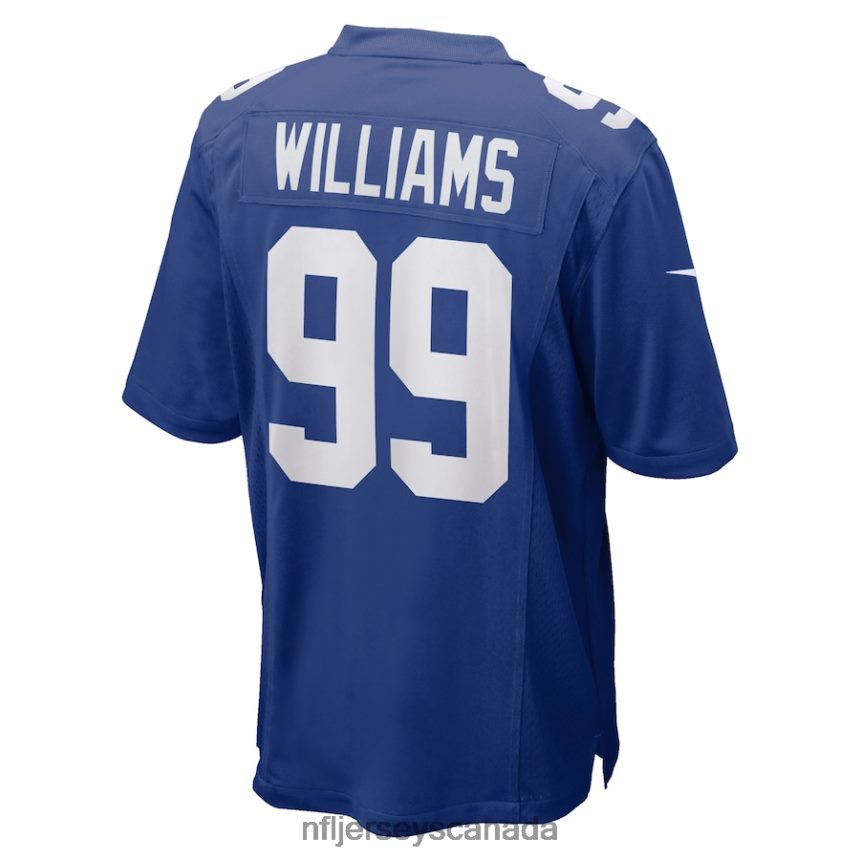 Men New York Giants Leonard Williams Nike Royal Game Jersey Clothing NFL TBXFR62831
