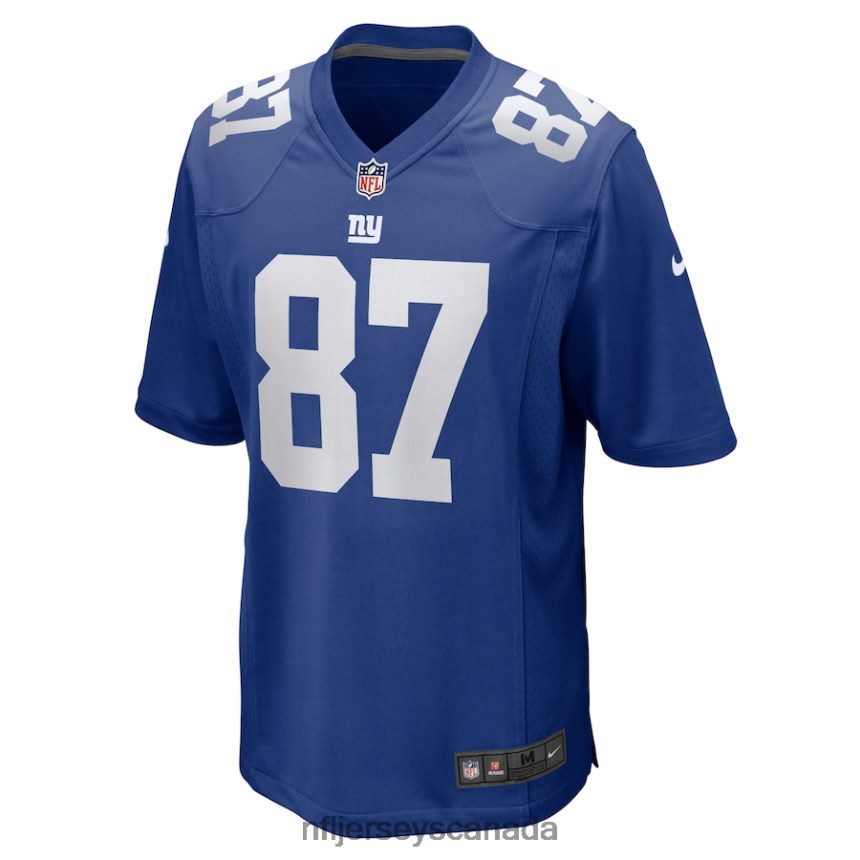 Men New York Giants Makai Polk Nike Royal Home Game Player Jersey Clothing NFL TBXFR65843
