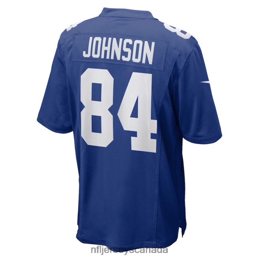 Men New York Giants Marcus Johnson Nike Royal Home Game Player Jersey Clothing NFL TBXFR66767