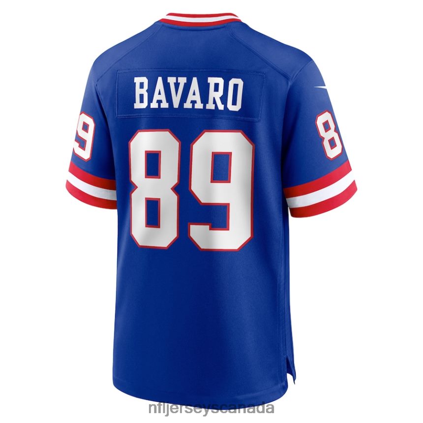 Men New York Giants Mark Bavaro Nike Royal Classic Retired Player Game Jersey Clothing NFL TBXFR6351