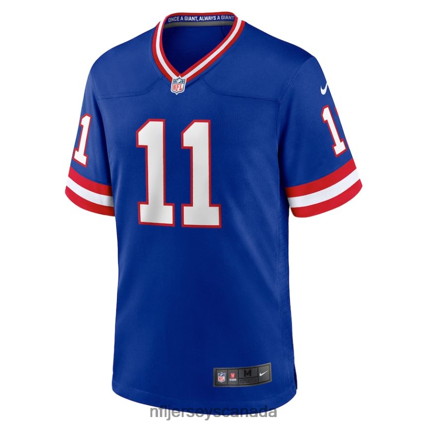 Men New York Giants Phil Simms Nike Royal Classic Retired Player Game Jersey Clothing NFL TBXFR61429