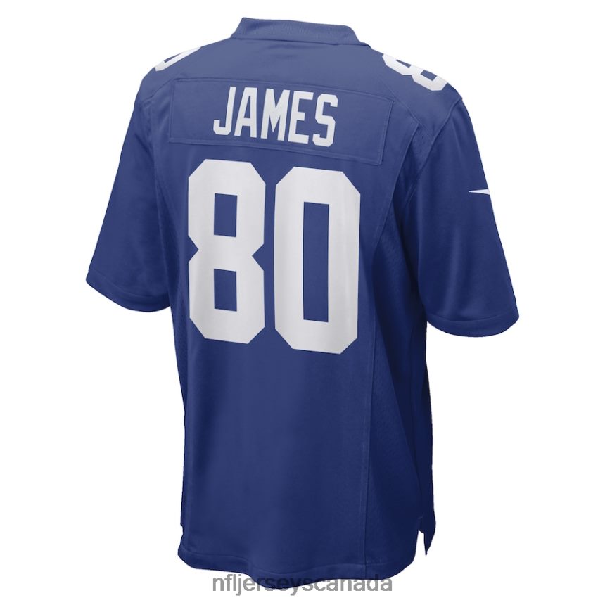 Men New York Giants Richie James Nike Royal Game Player Jersey Clothing NFL TBXFR62419
