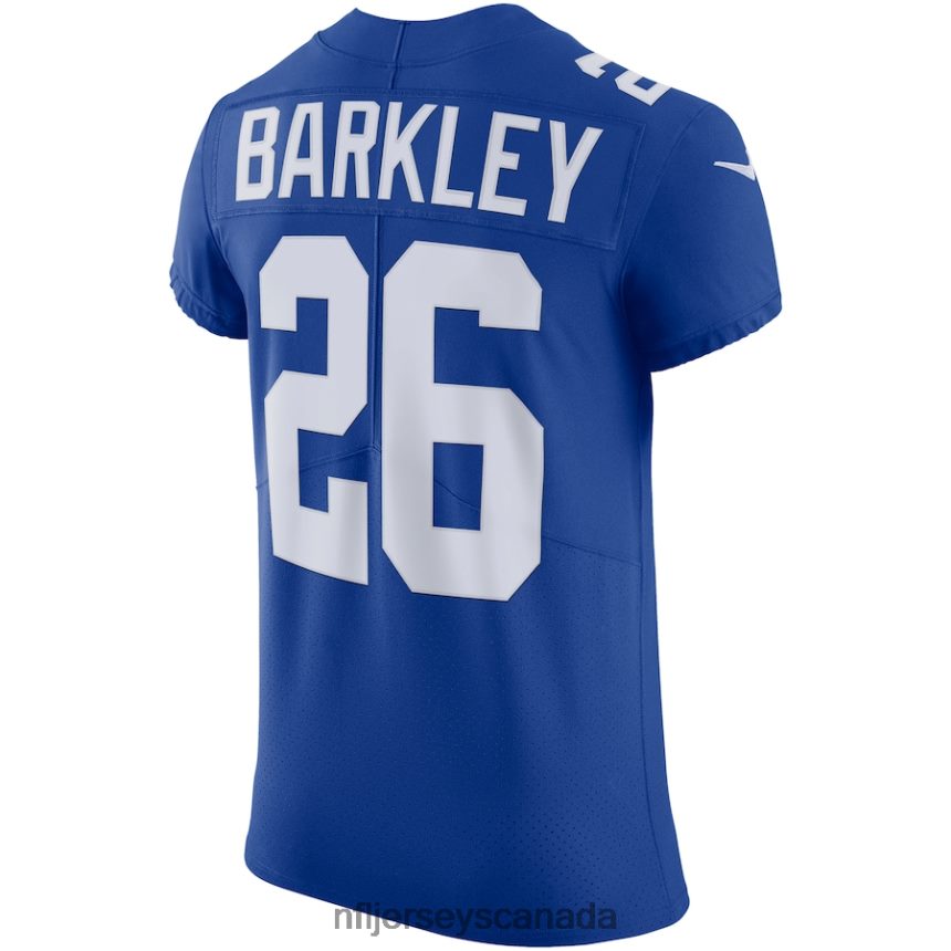Men New York Giants Saquon Barkley Nike Royal Vapor Untouchable Elite Player Jersey Clothing NFL TBXFR61587