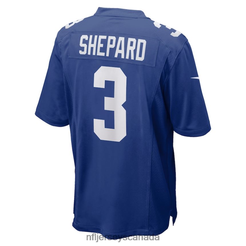Men New York Giants Sterling Shepard Nike Royal Game Player Jersey Clothing NFL TBXFR62701