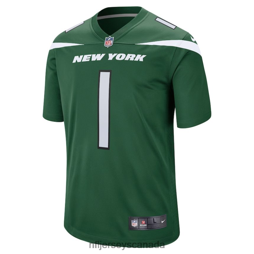 Men New York Jets Ahmad Sauce Gardner Nike Green Player Game Jersey Clothing NFL TBXFR655