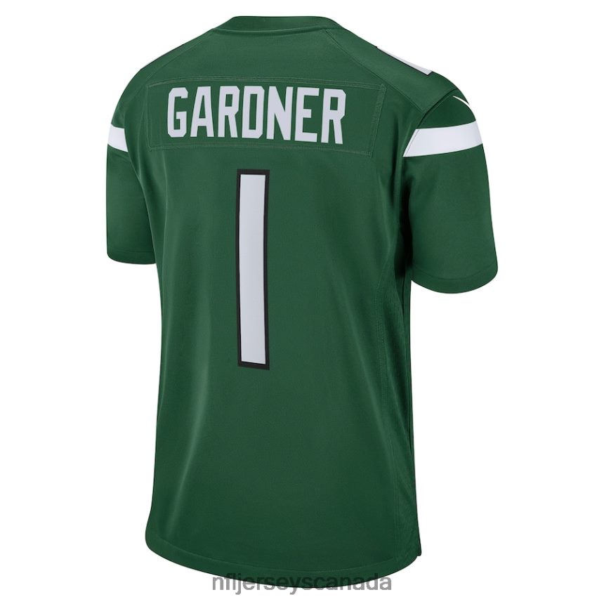 Men New York Jets Ahmad Sauce Gardner Nike Green Player Game Jersey Clothing NFL TBXFR655