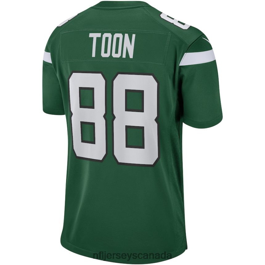Men New York Jets Al Toon Nike Gotham Green Game Retired Player Jersey Clothing NFL TBXFR64058